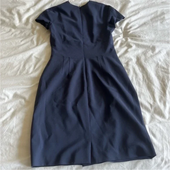 MM Lafleur Emma Dress Navy 2 - Picture 3 of 5